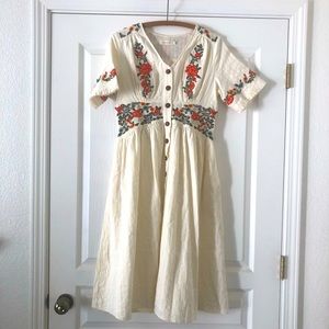 NWOT Roolee Embroidered Dress